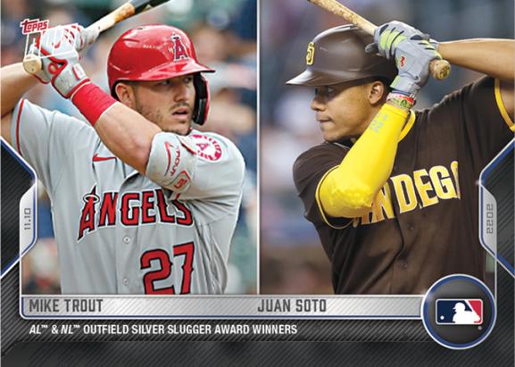 Mike Trout, Juan Soto #OS-31 Baseball Cards 2022 Topps Now Off Season