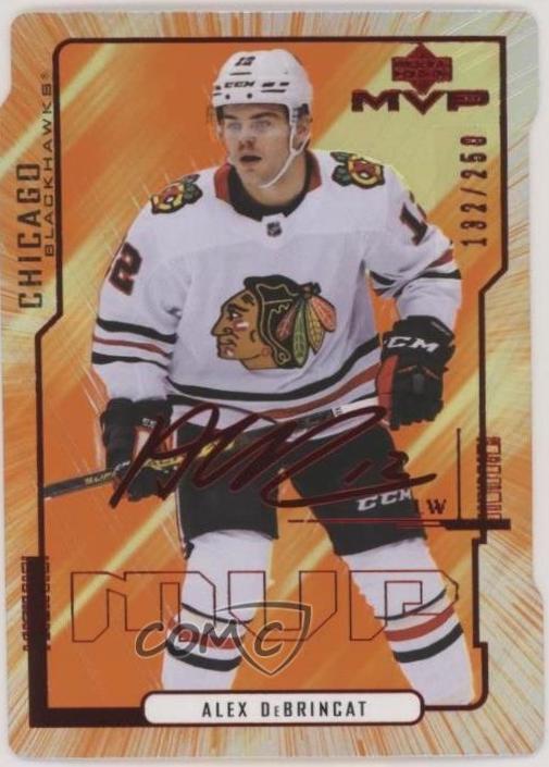 Alex DeBrincat #86 2020 Upper Deck MVP 20th Anniversary Hockey