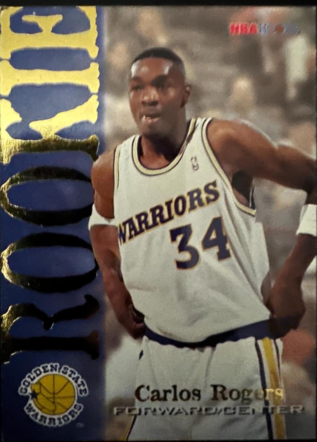 Carlos Rogers #327 Basketball Cards 1994 Hoops