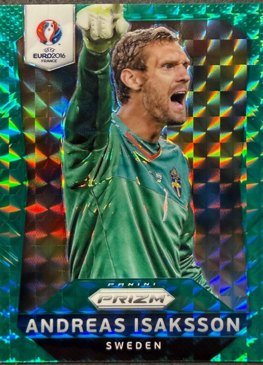 Andreas Isaksson [Green Prizm] #244