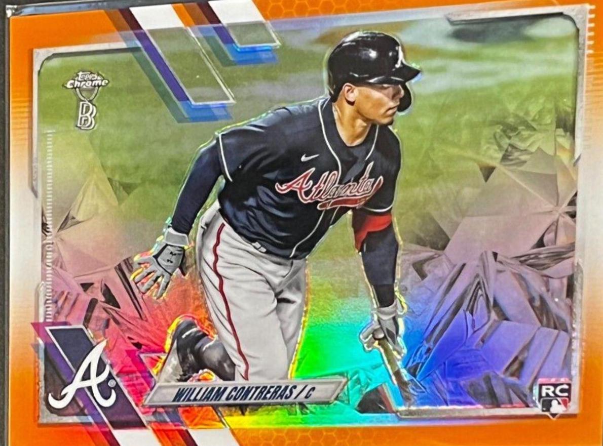 William Contreras #51 2021 Topps Chrome Baseball