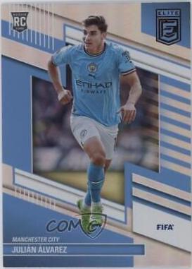 Julian Alvarez #215 Soccer Cards 2022 Panini Donruss Elite FIFA