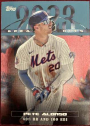 Pete Alonso [Blue] #23GH-21
