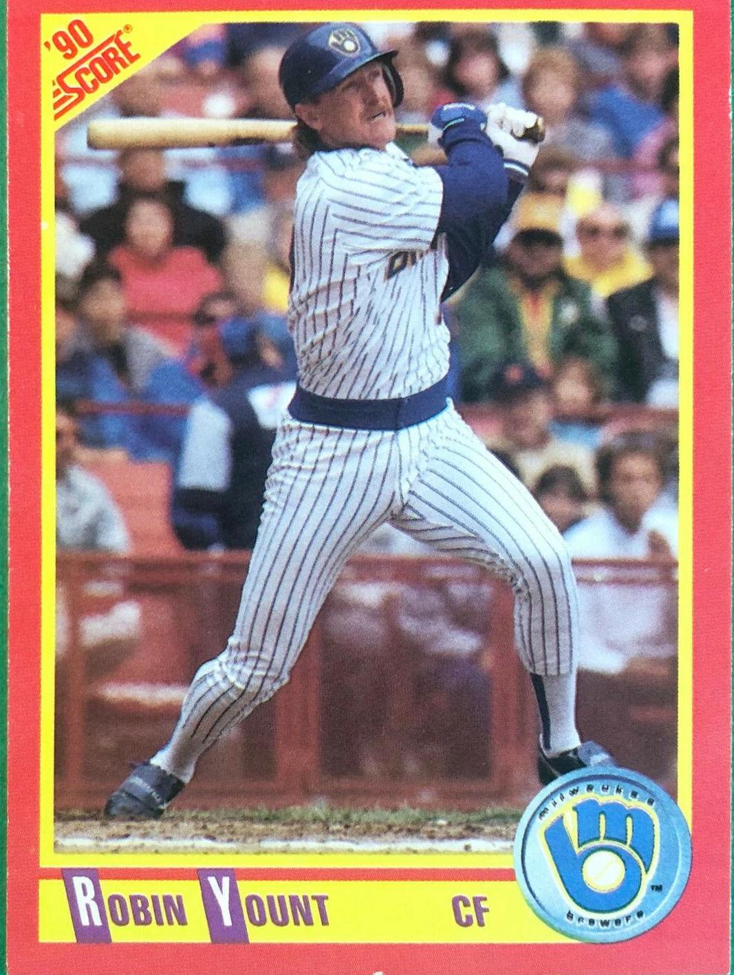 Robin Yount #320 Baseball Cards 1990 Score