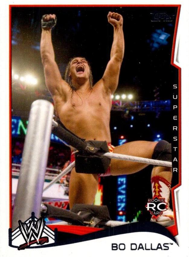 Bo Dallas #4 Wrestling Cards 2014 Topps WWE