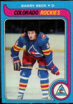 Barry Beck #35 Hockey Cards 1979 Topps