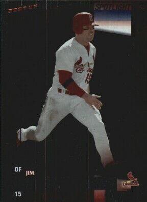 Jim Edmonds #4 Baseball Cards 2002 Donruss Best of Fan Club