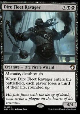 Dire Fleet Ravager #132 Magic Outlaws of Thunder Junction Commander