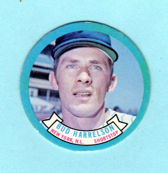 Bud Harrelson Baseball Cards 1973 Topps Candy Lids