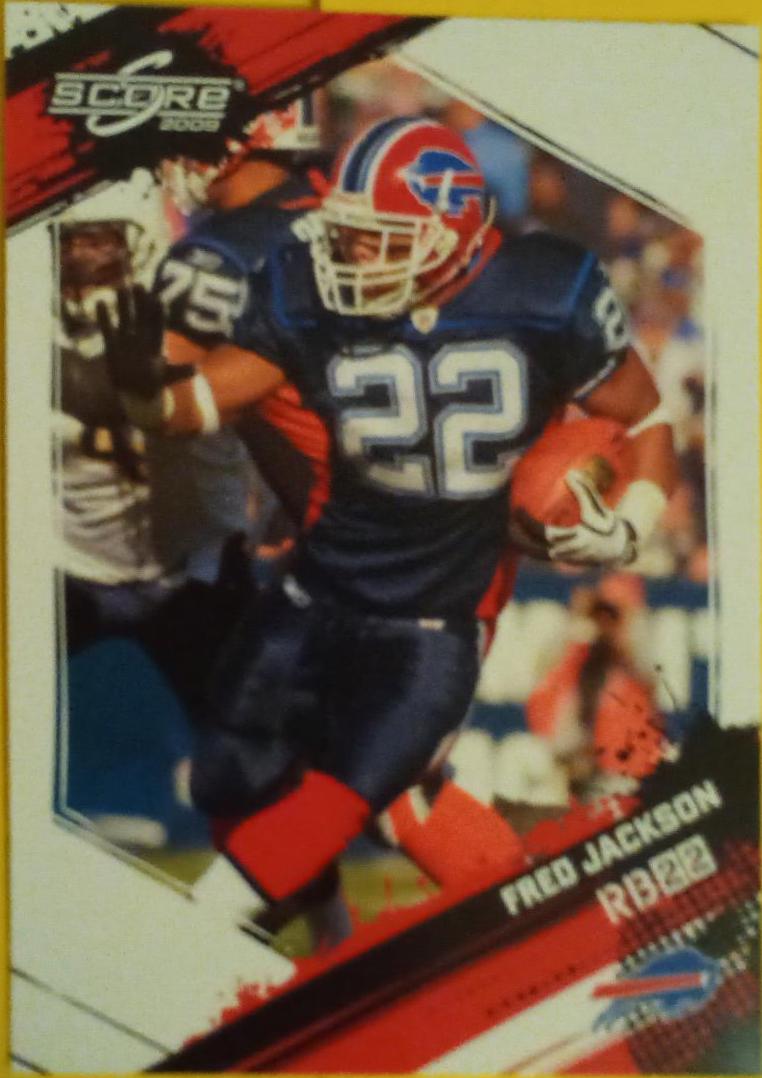 Fred Jackson #30 Football Cards 2009 Panini Score