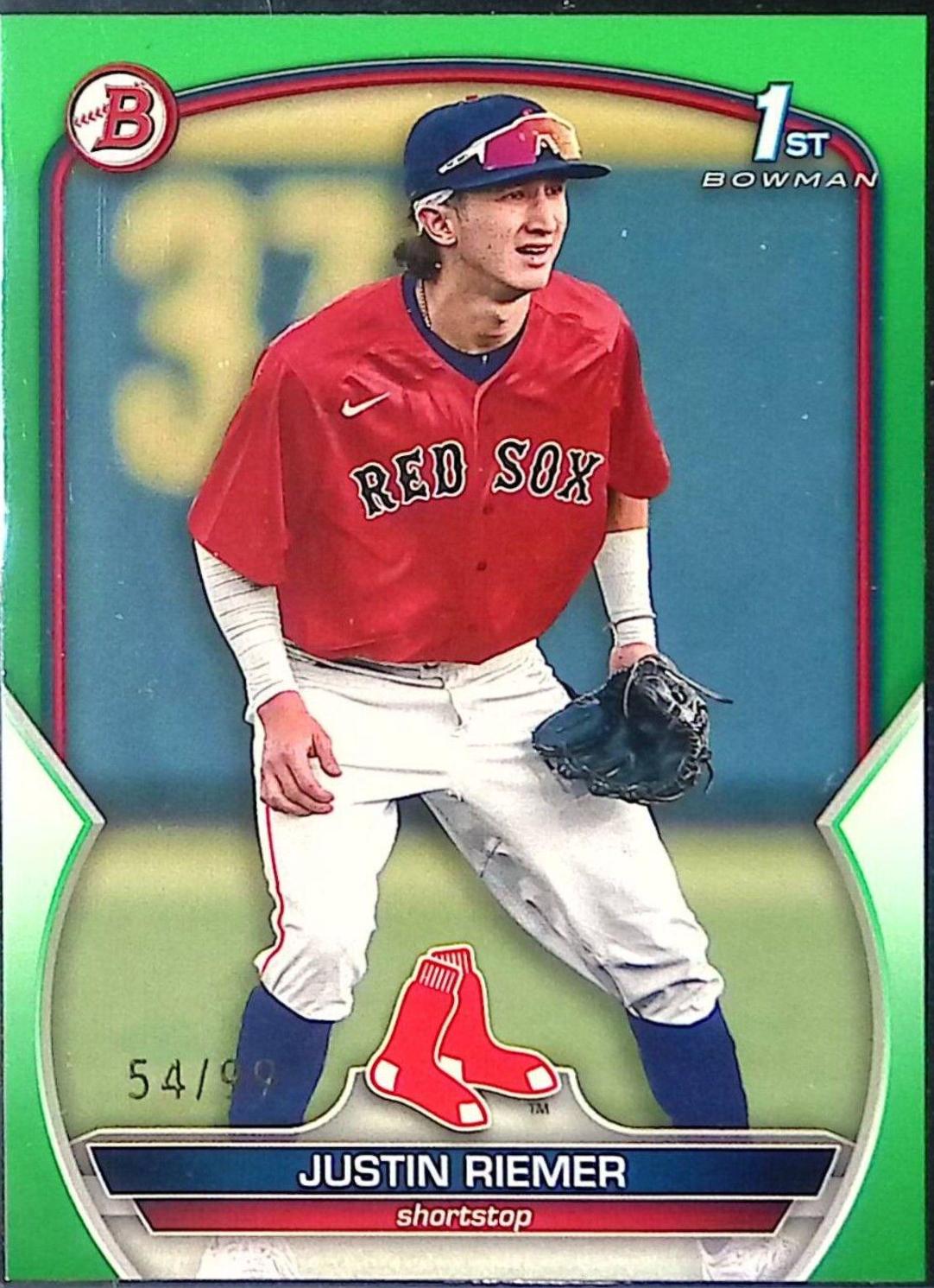 Justin Riemer [Green] #BD-182