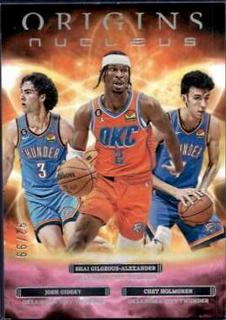 Josh Giddey, Shai Gilgeous Alexander, Chet Holmgren