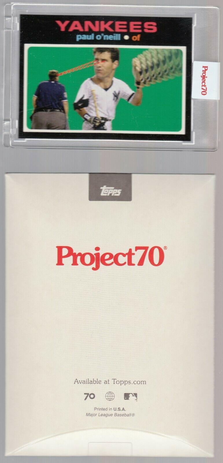 Paul O'Neill #242 2021 Topps Project 70 Baseball