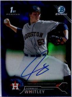 Forrest Whitley [Purple Refractor] #CDA-FW