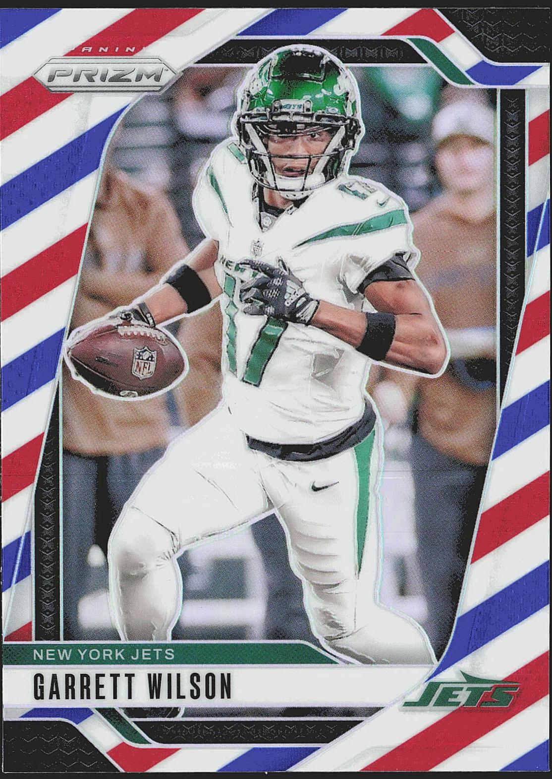Garrett Wilson [Red White Blue] #224 Prices | 2024 Panini Prizm