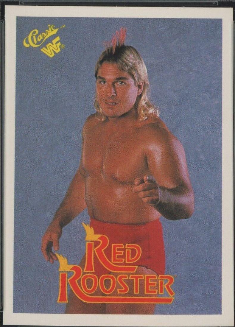 Red Rooster #39 Wrestling Cards 1990 Classic WWF