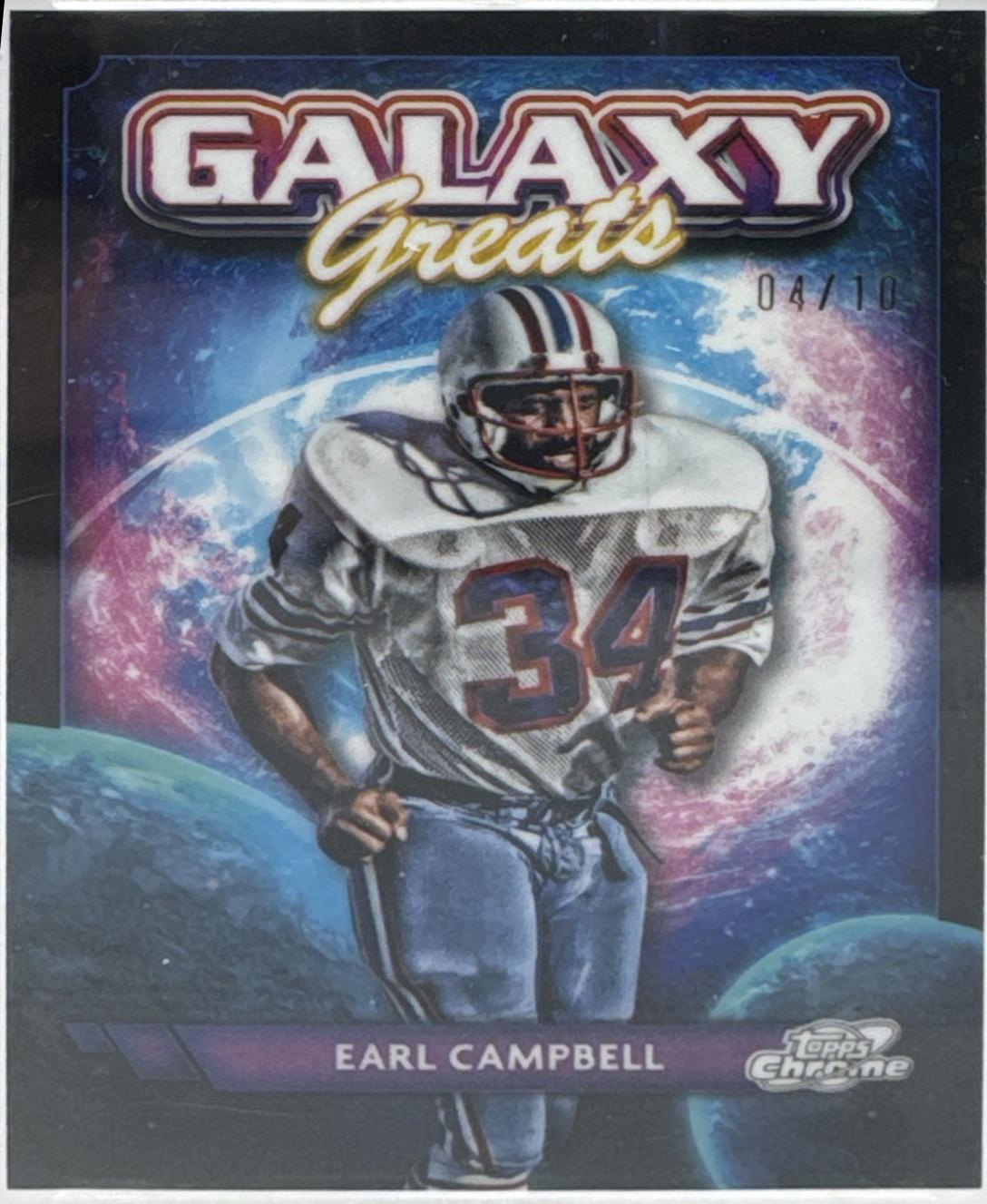 Earl Campbell [Black Eclipse Refractor] #GG-27