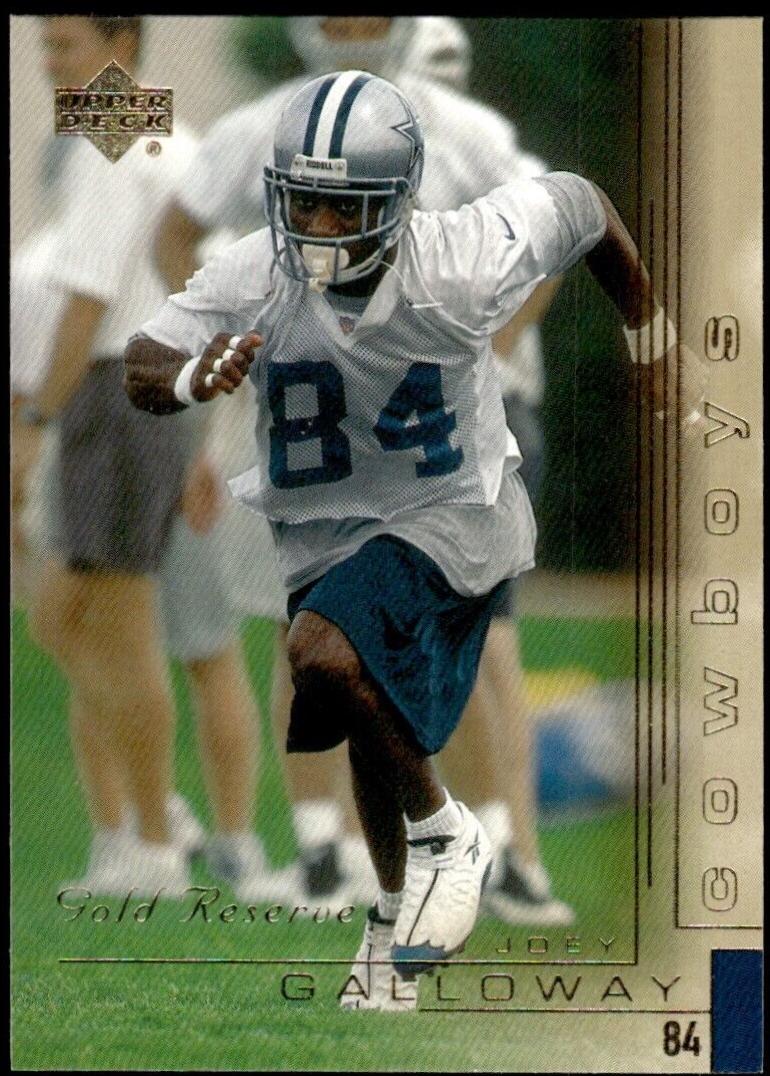 Joey Galloway #43 Football Cards 2000 Upper Deck Gold Reserve