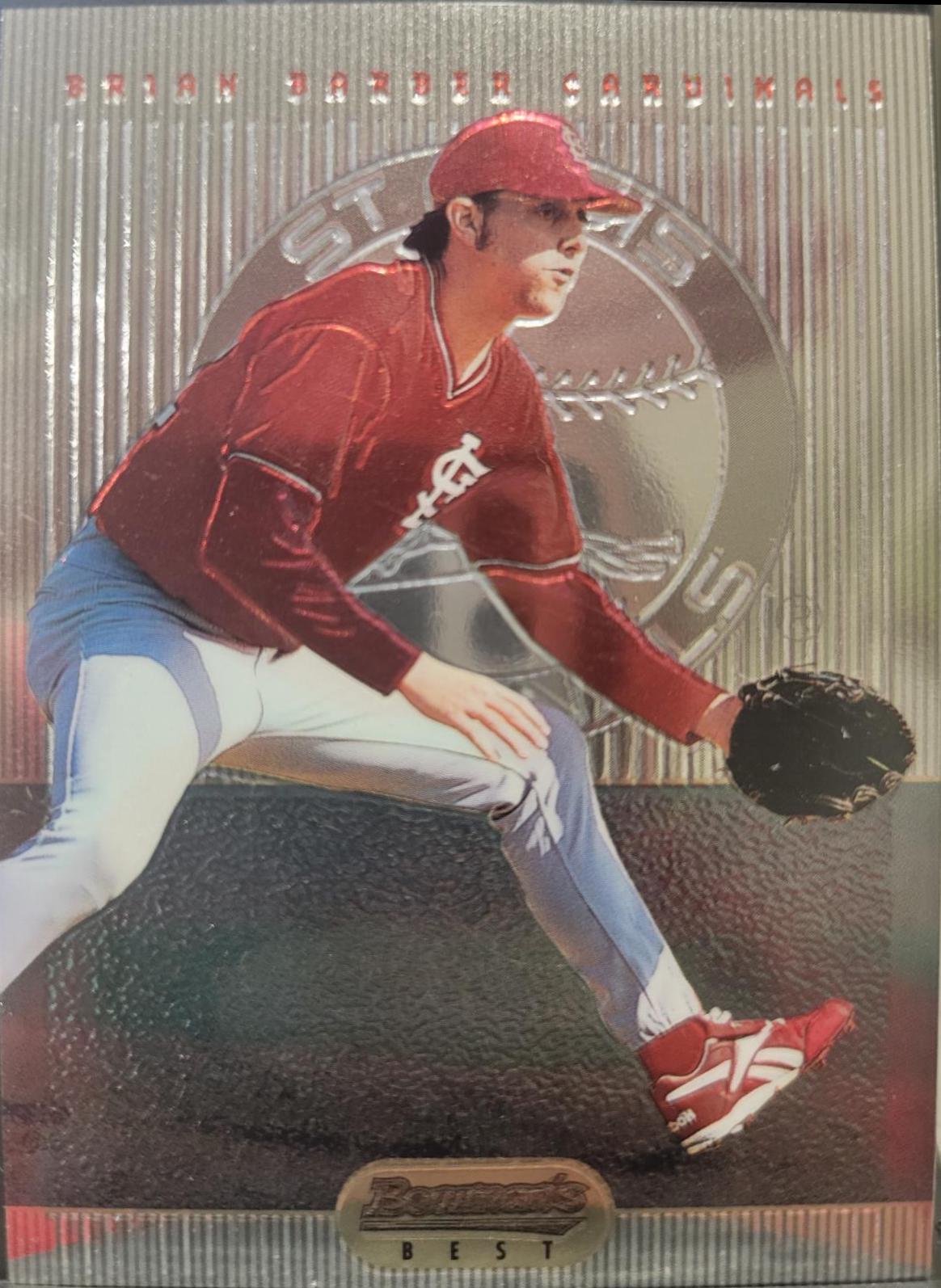 Brian Barber #8 Baseball Cards 1995 Bowman's Best
