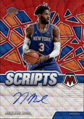 Nerlens Noel #SC-NNL Basketball Cards 2020 Panini Mosaic Scripts