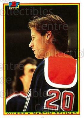 Martin Gelinas #190 1990 Bowman Tiffany Hockey