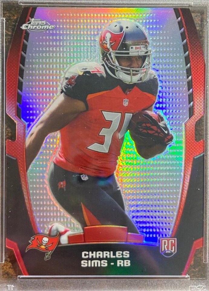Charles Sims #CS Football Cards 2014 Topps Chrome Rookie Die-Cut