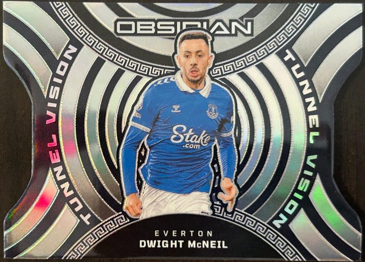 Dwight McNeil #6 2023 Panini Obsidian Tunnel Vision Soccer