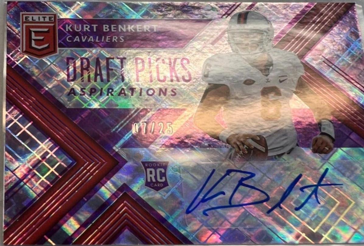 Kurt Benkert #173 2018 Panini Elite Draft Picks Football