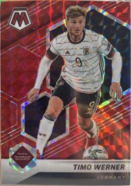 Timo Werner [Reactive Red] #65 Prices | 2021 Panini Mosaic Road to FIFA ...