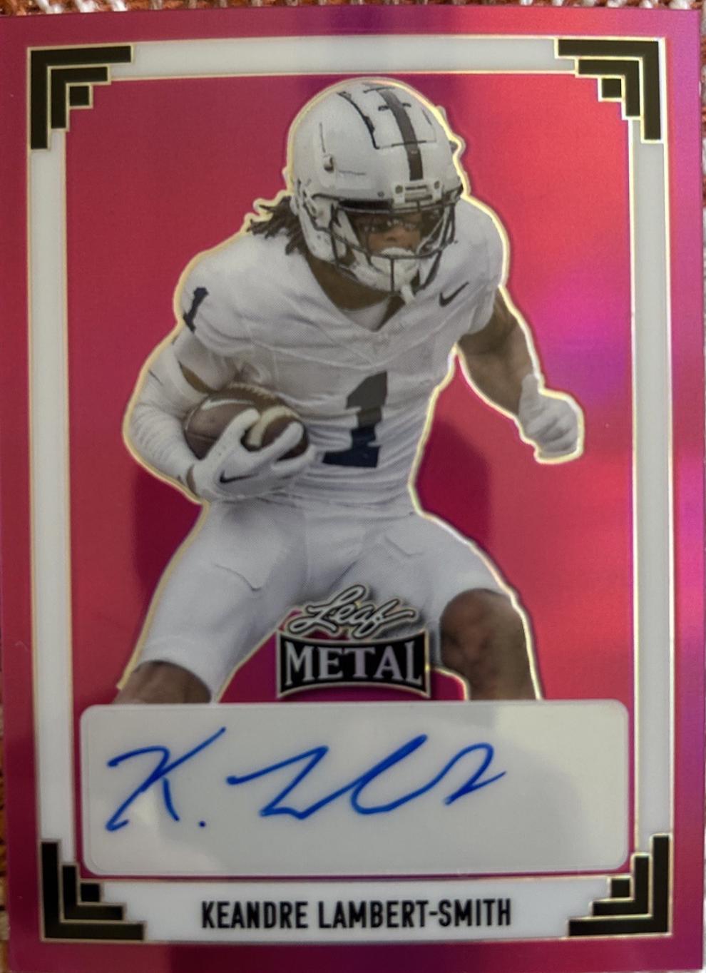Keandre Lambert-Smith [Pink Prismatic] #91A-KLS