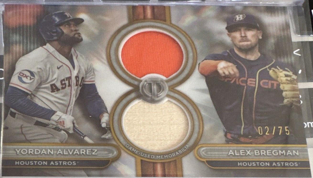 Yordan Alvarez / Alex Bregman [Gold Dual Player] #DR2-AB