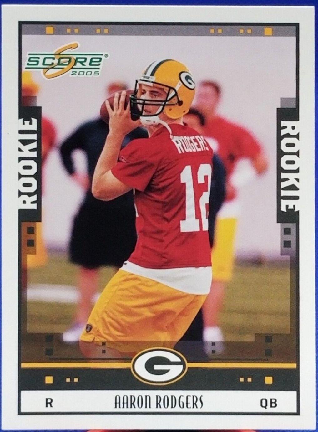 Aaron Rodgers #352 2005 Panini Score Football