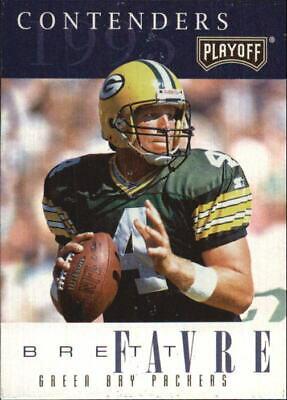 Brett Favre #4 Football Cards 1995 Playoff Contenders