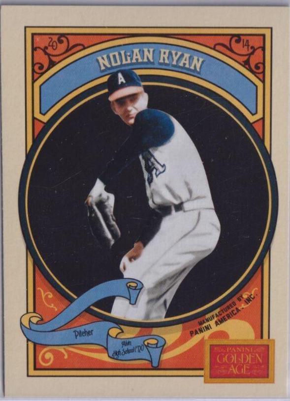 Nolan Ryan #147 2014 Panini Golden Age Baseball