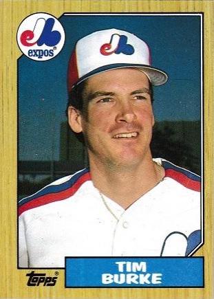 Tim Burke #624 Baseball Cards 1987 Topps