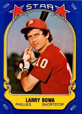 Larry Bowa #20 Baseball Cards 1981 Fleer Star Stickers