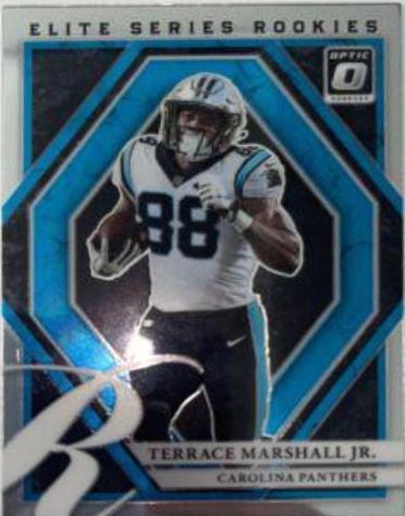 Terrace Marshall Jr. #ESR-14 Football Cards 2021 Panini Donruss Optic Elite Series Rookies