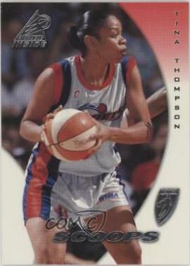 Tina Thompson #70 1997 Pinnacle Inside WNBA