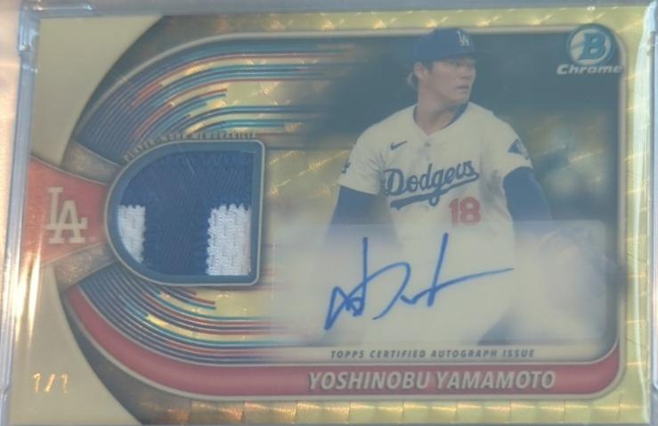 Yoshinobu Yamamoto [Superfractor] #BCAR-YY