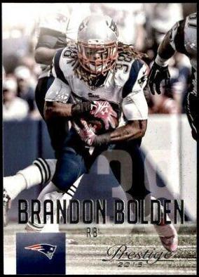 Brandon Bolden #4 Football Cards 2015 Panini Prestige