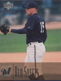Ben Sheets #50 Baseball Cards 2001 Upper Deck Evolution
