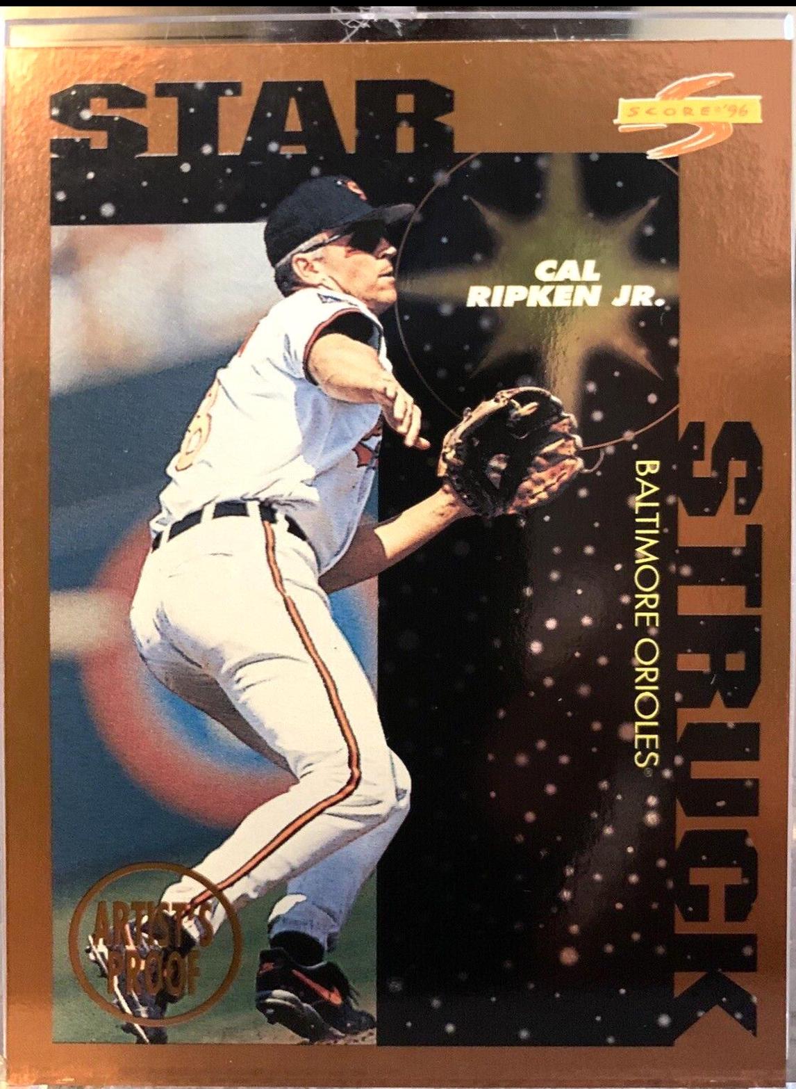 Cal Ripken Jr. #81 1996 Score Dugout Collection Baseball