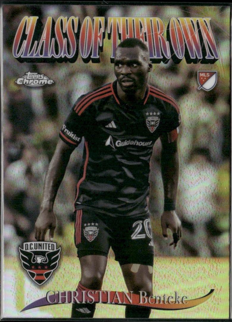 Christian Benteke #CO-15 2025 Topps Chrome MLS Class Of Their Own