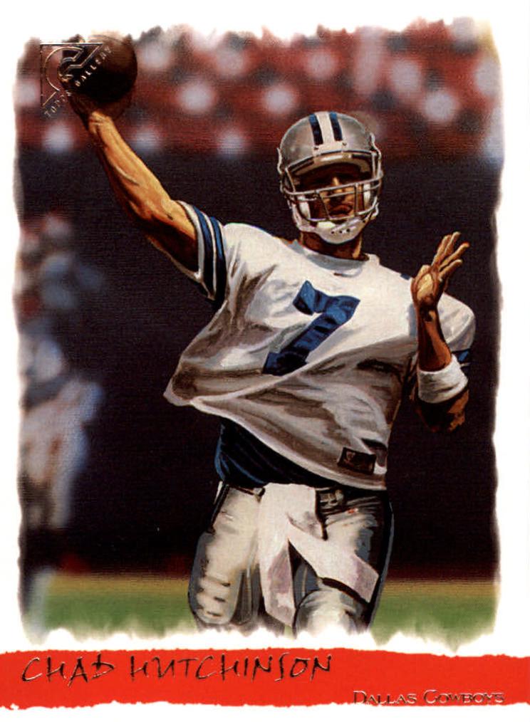 Chad Hutchinson #170 2002 Topps Gallery Football