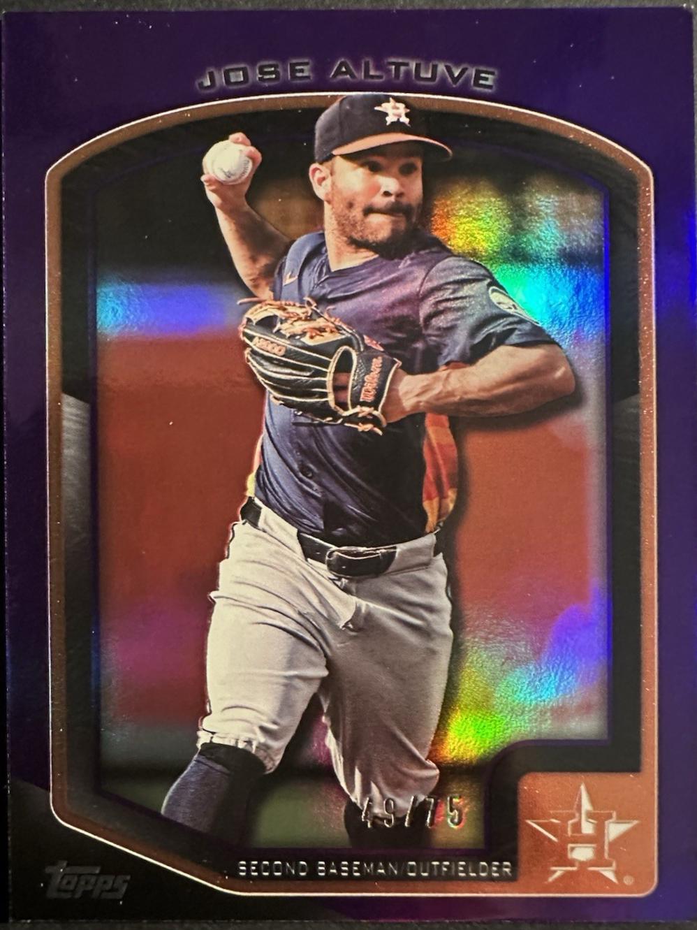 Jose Altuve [Purple Foil] #57