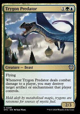 Trygon Predator (Magic Outlaws of Thunder Junction Commander)
