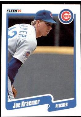 Joe Kraemer #U-8 Baseball Cards 1990 Fleer Update