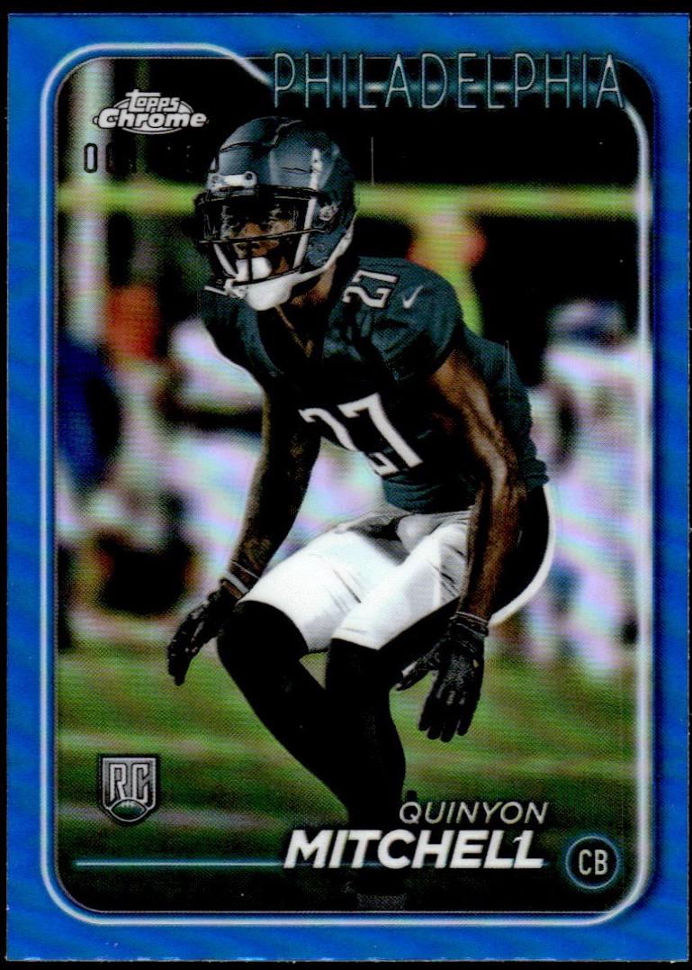 Quinyon Mitchell [Blue Refractor] #229