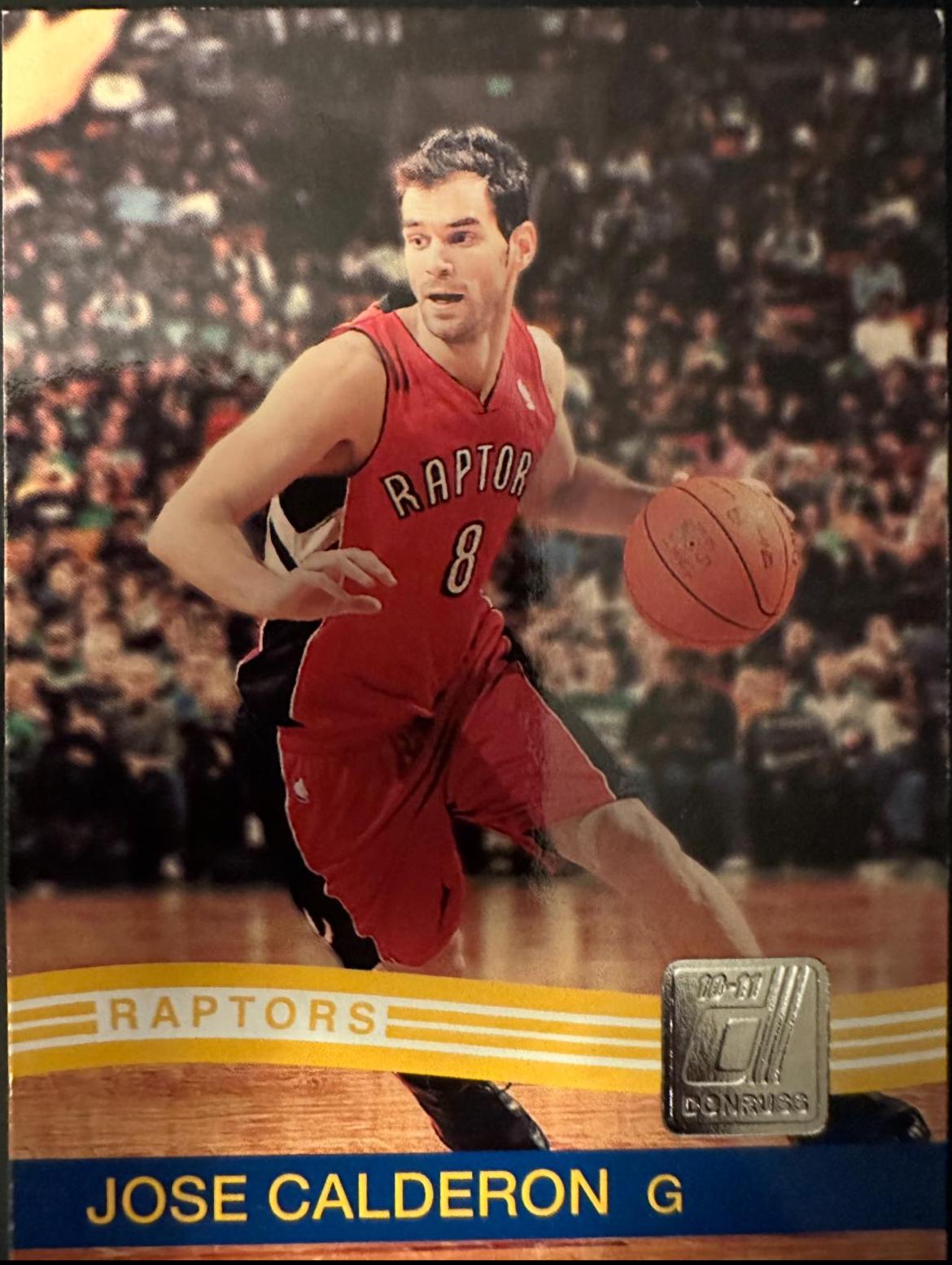 Jose Calderon #32 Basketball Cards 2010 Donruss
