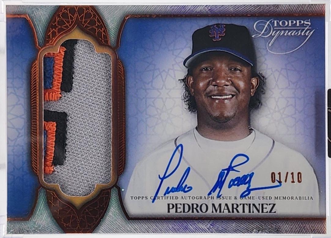 Pedro Martinez #DAP-PM3 2025 Topps Dynasty Autograph Patch Baseball
